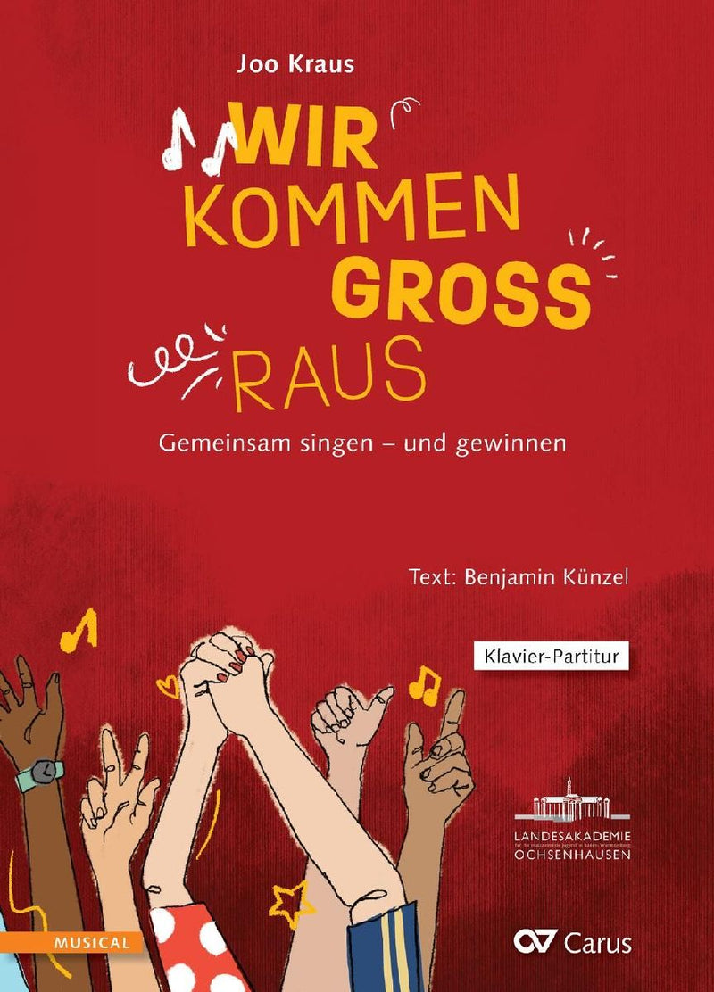 Wir kommen groß raus (Klavier-Partitur)