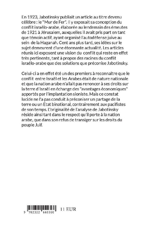 Le Mur de Fer