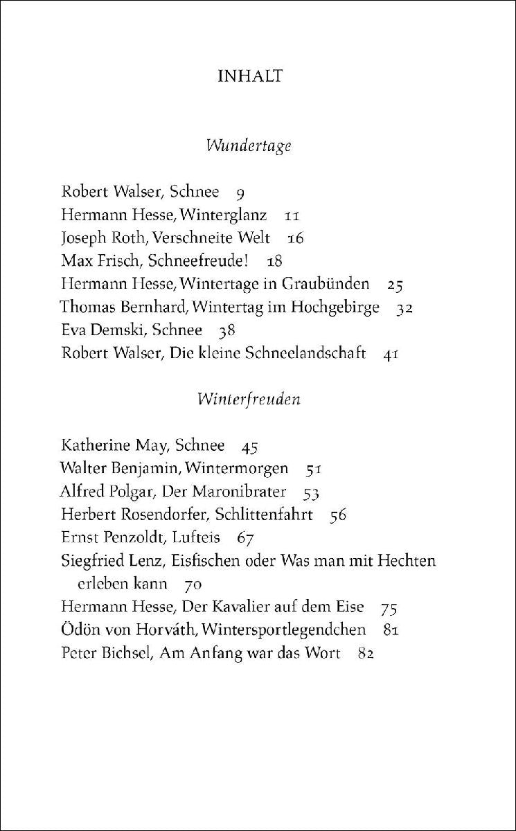 All die schönen Winter (Innenansicht)