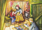 Hänsel und Gretel. Kamishibai Bildkartenset (Innenansicht)