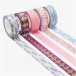 Tape Set Shrooom, Pfifferlinge FSC MIX, 5 Stk, 1,5 cm x 10 m