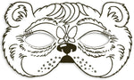 Tiermasken zum Ausmalen (Innenansicht)