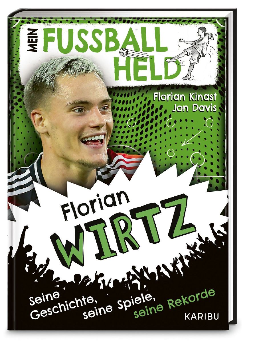 Mein Fußballheld Florian Wirtz - Seine Geschichte, seine Spiele, seine Rekorde