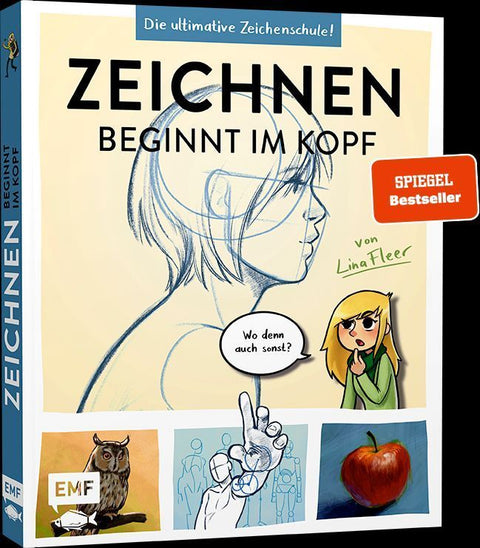 Zeichnen beginnt im Kopf - Die ultimative Zeichenschule von YouTube-Zeichnerin LinaFleer