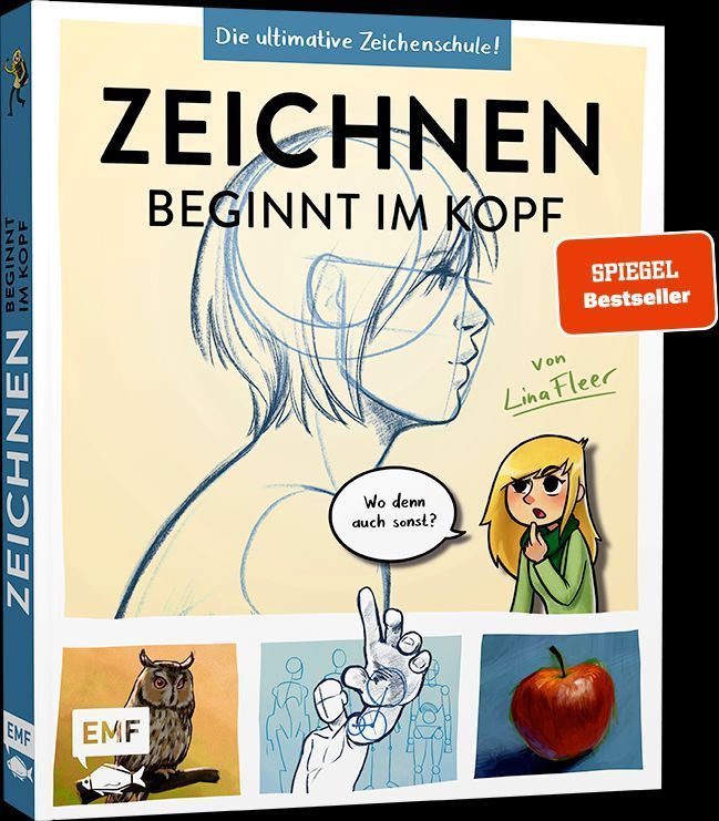 Zeichnen beginnt im Kopf - Die ultimative Zeichenschule von YouTube-Zeichnerin LinaFleer