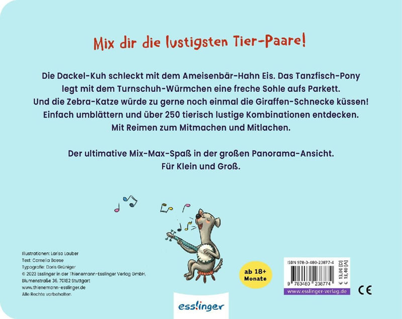 Mix-Max Max-Mix: Tierisch Lustig! (Rückseite)