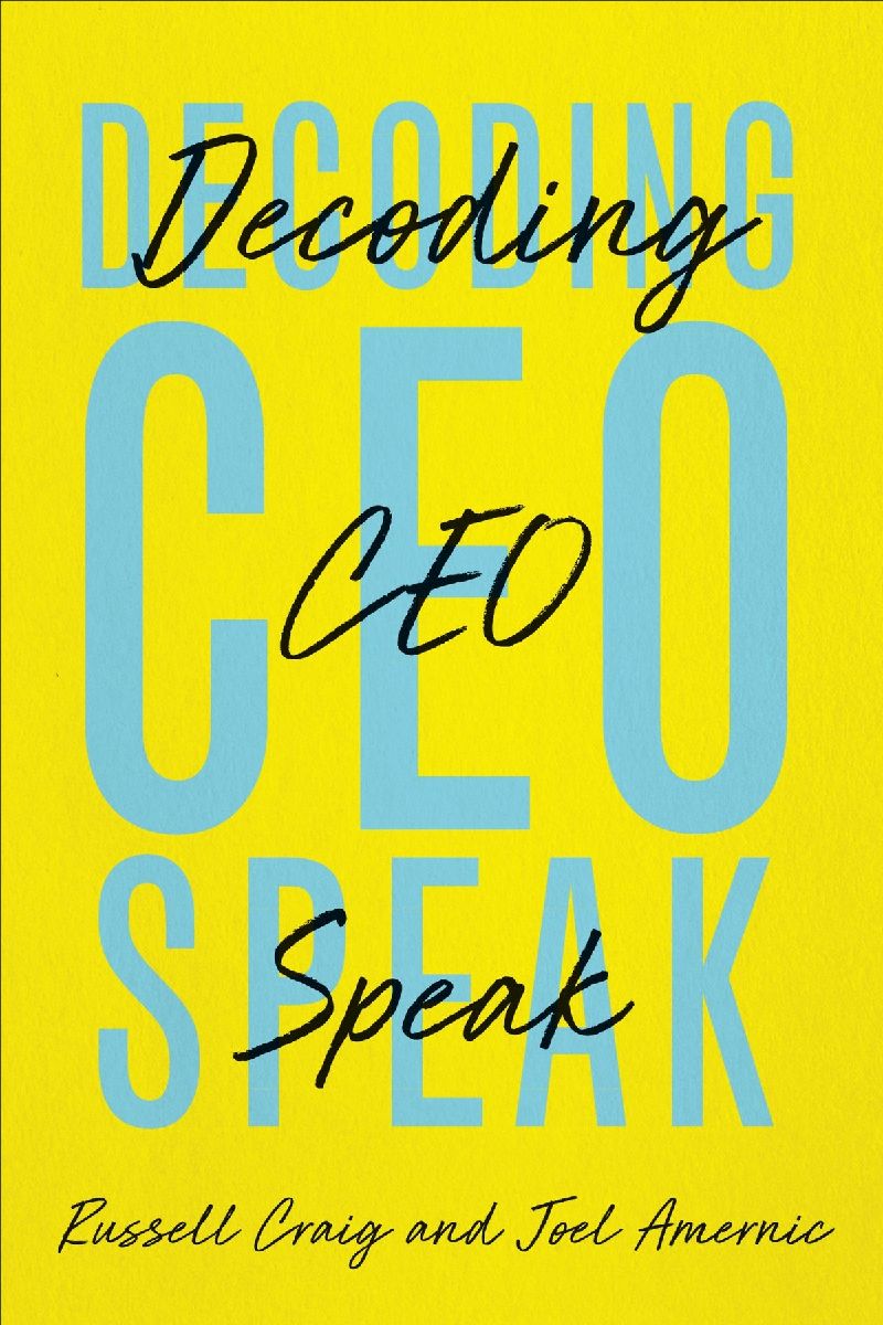 Decoding Ceo-Speak