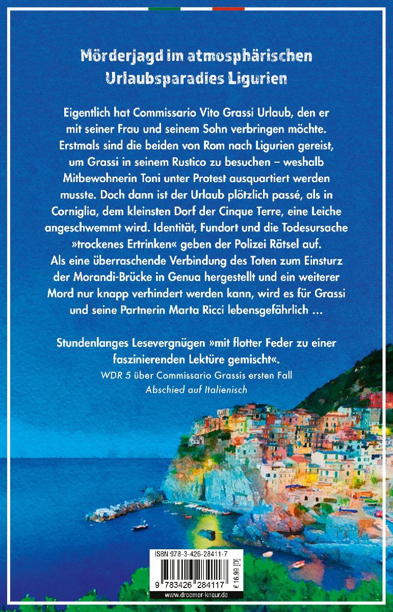Azzurro mortale (Rückseite)