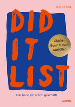 DID IT LIST