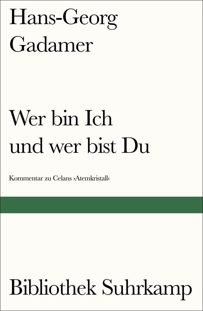 Wer bin Ich und wer bist Du?