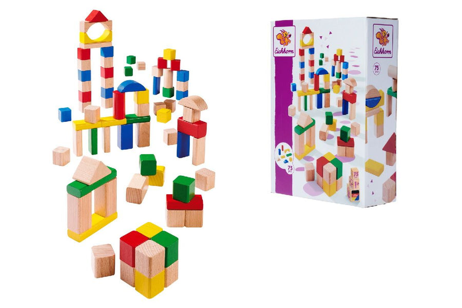 EH Holzbausteine Bunt /Natur