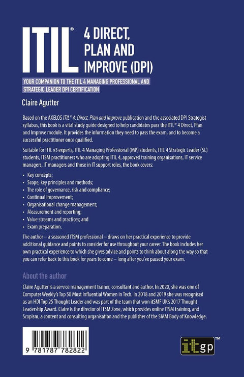 ITIL® 4 Direct Plan and Improve (DPI)