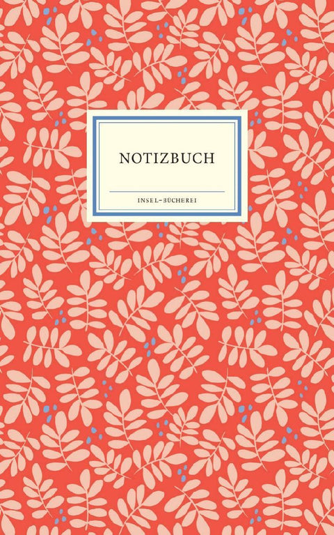 Notizbuch Insel-Bücherei 'Roter Blätterzauber'