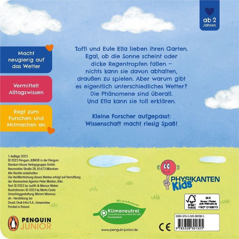Toffi erforscht das Wetter (Innenansicht)
