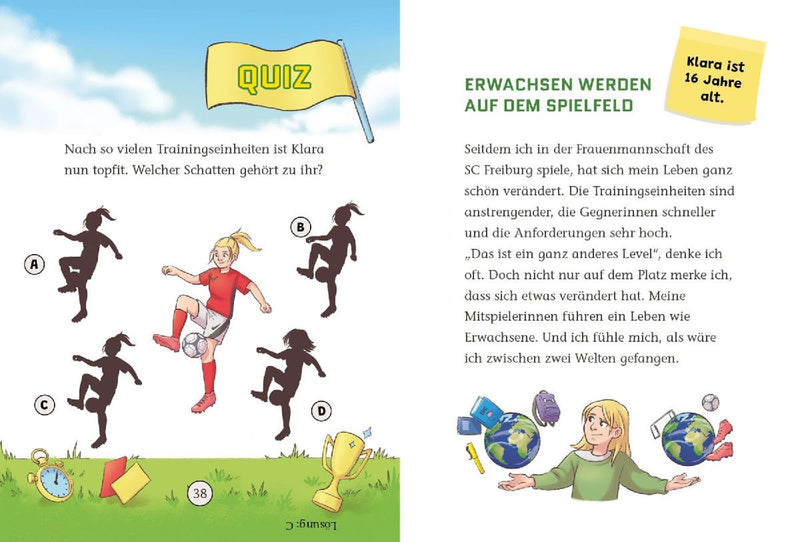 Sportstars erzählen (Erstlesebuch, Bd. 2) (Innenansicht)