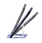 Flexistand (Doodle) | flexibler Handyaufsteller | für alle Handys und Mini-Tablets | superflach | stufenlos verstellbar | hochkant und quer | passt in jede Hosentasche (Innenansicht)