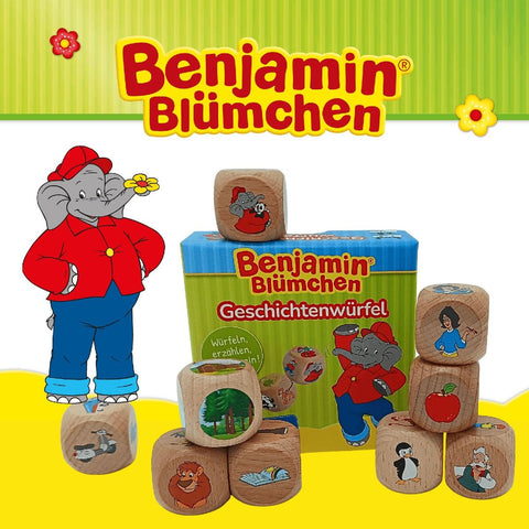 Geschichtenwürfel mit Benjamin Blümchen