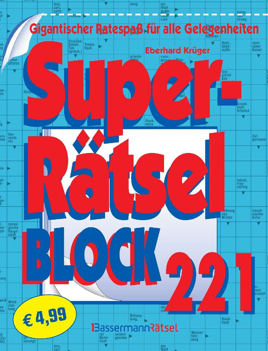 Superrätselblock 221 (5 Exemplare à 4,99 EUR)