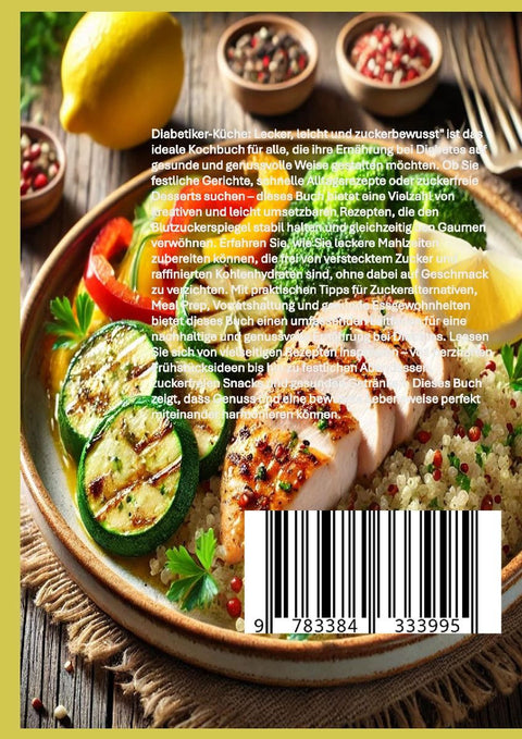Diabetiker-Küche Lecker, leicht und zuckerbewusst: Gesunde Low-Carb-Rezepte für stabile Blutzuckerwerte und mehr Genuss im Alltag"