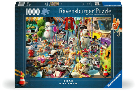 Erwachsenenpuzzle 1000 Teile - Dean MacAdam: Vierbeiner auf Tour