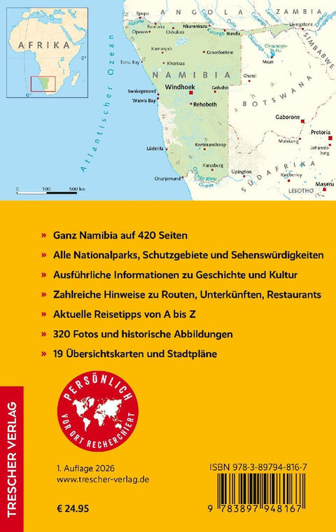 TRESCHER Reiseführer Namibia